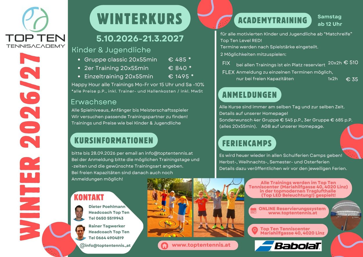 Winterprogramm 2026/27