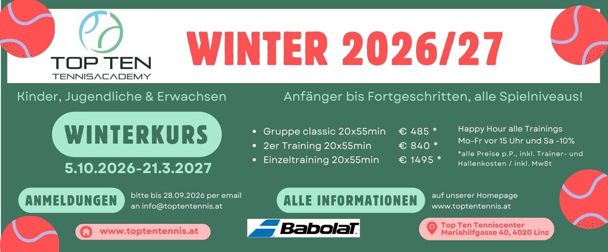 Winterprogramm 2026/27