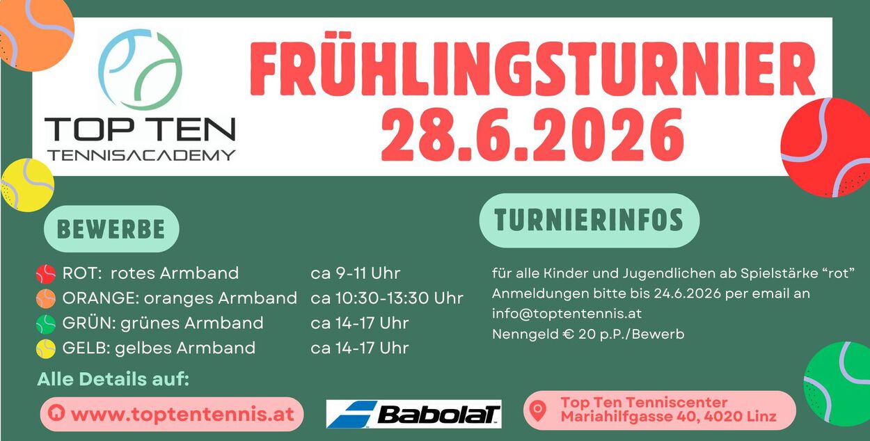 Frühlingsturnier 2026
